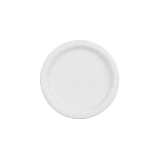 Picture of PAPER PLATES WHITE 18CM - 6 PACK